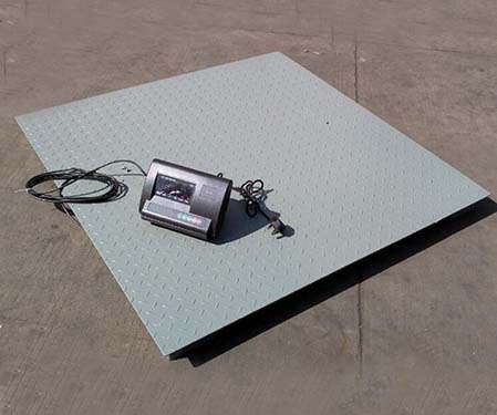 1.5*2米電子地磅價格 3噸打印電子地秤