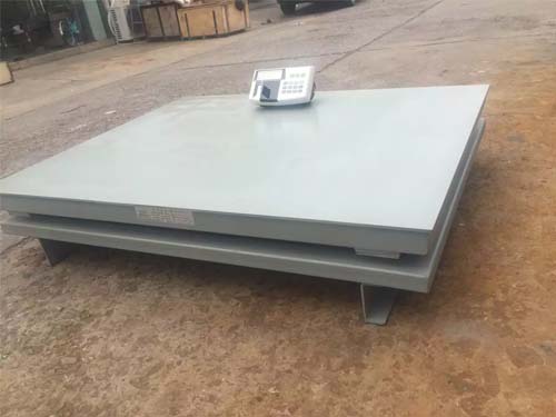 三噸打印電子平台（tái）秤 3噸1米長地磅價格
