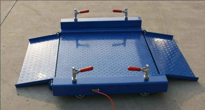 SCS3噸帶斜坡電（diàn）子地磅哪家好 1*1.2米電（diàn）子（zǐ）平台秤價格