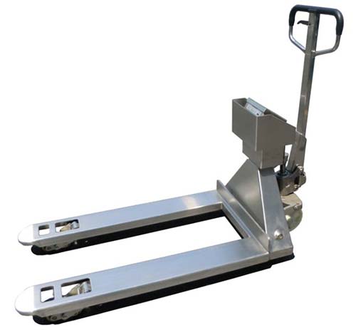 2.5噸不鏽鋼電子叉車秤搬運車