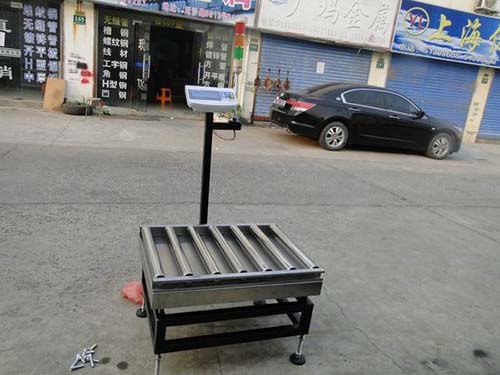 滾輪電子秤 輥道秤廠（chǎng）家定（dìng）製