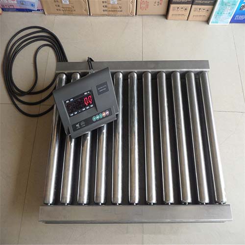 500kg高精度不鏽鋼輥筒秤 500公斤（jīn）滾筒電子秤廠家