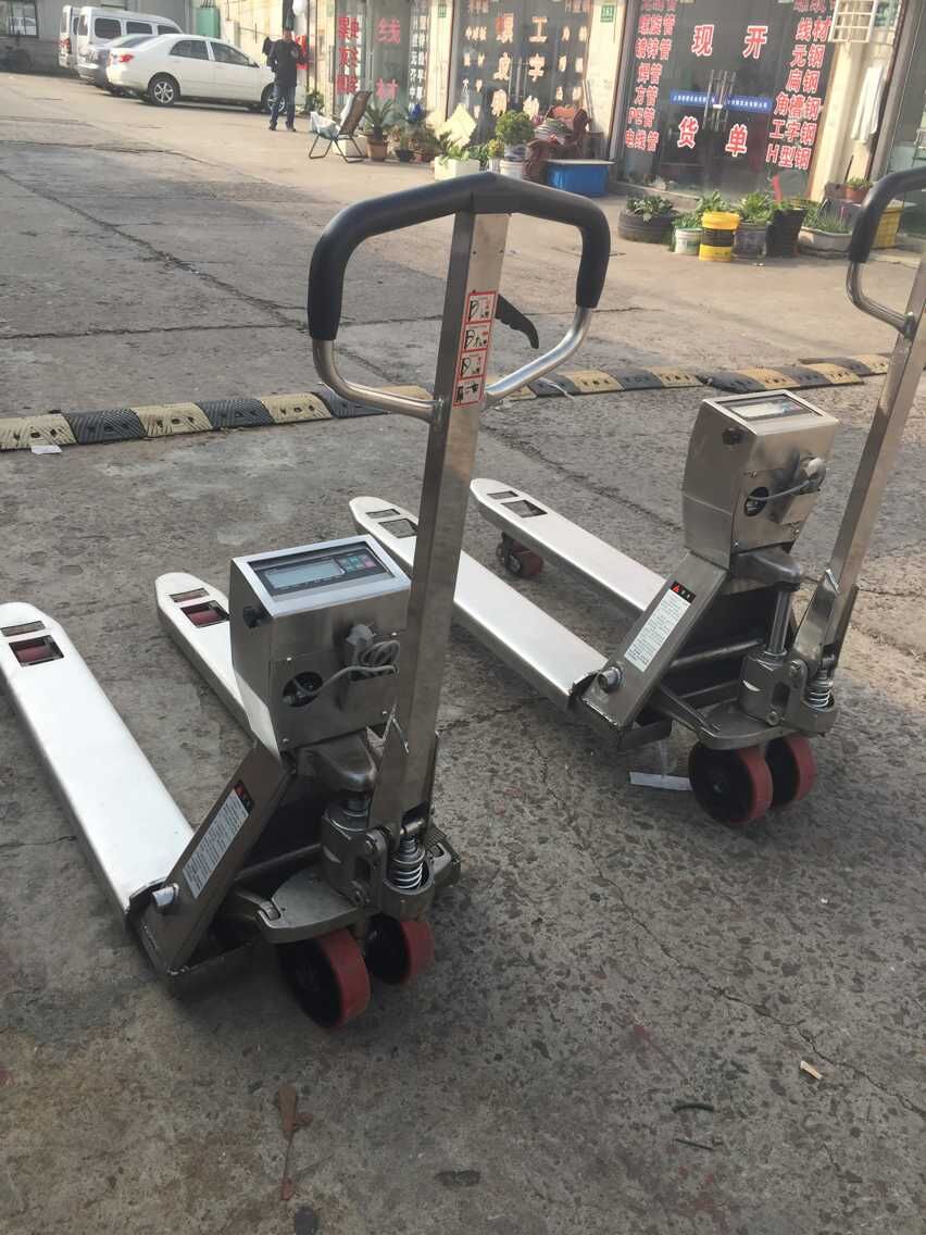 2噸工廠不鏽鋼叉車（chē）秤
