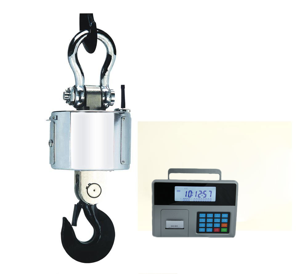 2噸無線吊磅帶大屏幕 2t行車吊（diào）秤廠家