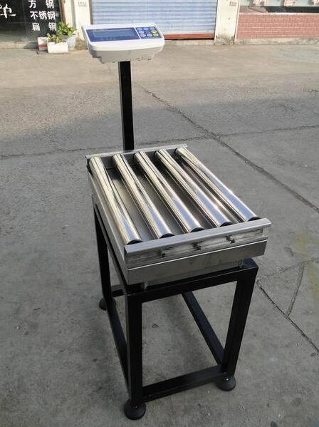 滾輪（lún）式電子秤可（kě）打印 流水線電子輥筒秤