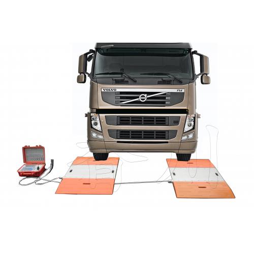 稱重汽車便（biàn）攜式地磅 便攜式軸重汽車衡廠家