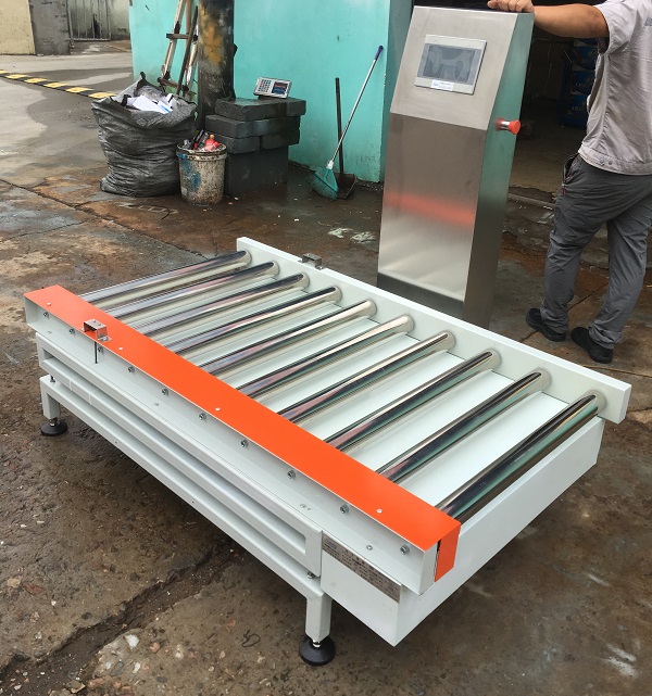 上下限報警功能滾筒電子秤 滾輪輸送電子秤定製