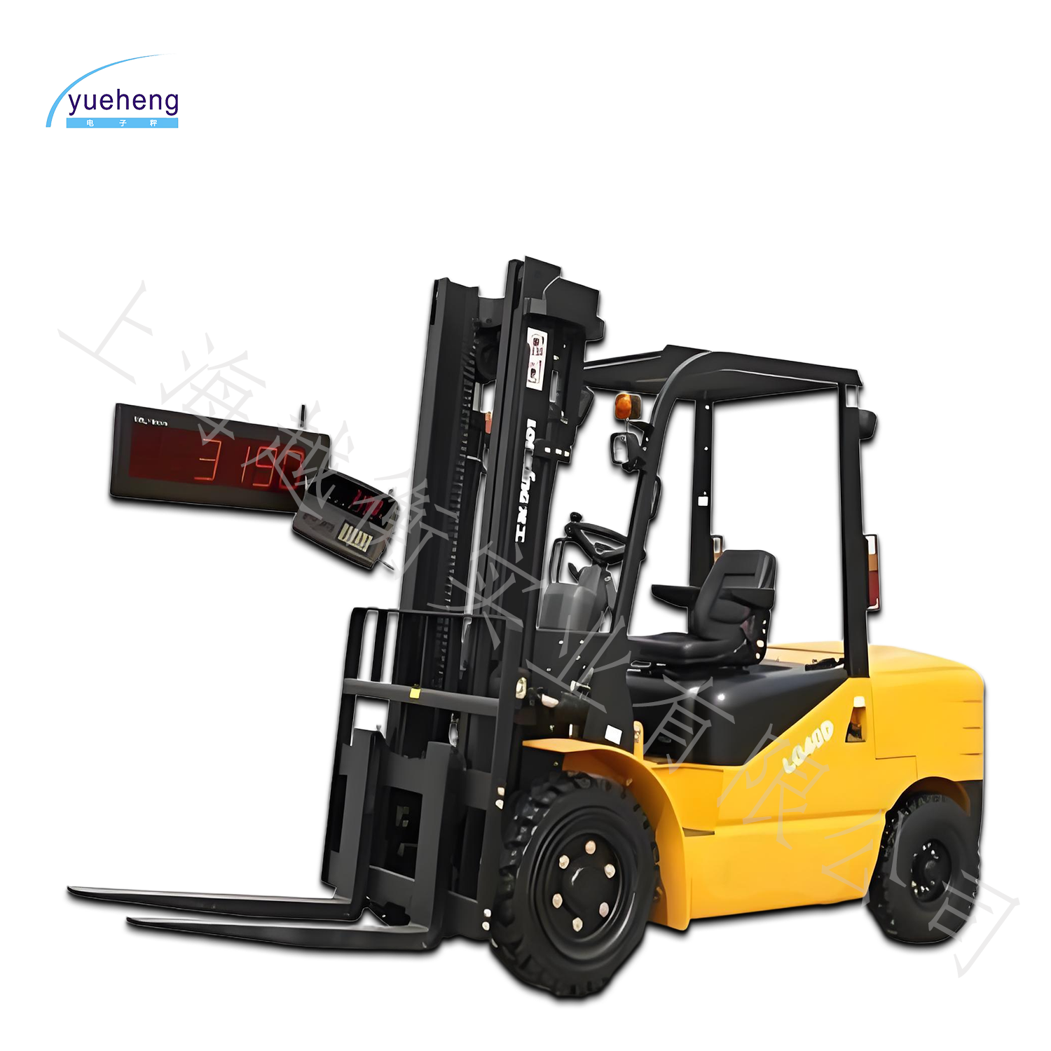 燃油/電動叉車加裝稱重（chóng）係統